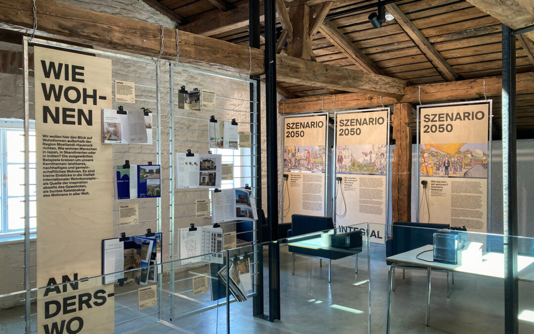 Einladung zur Ausstellung „Wie wohnen“