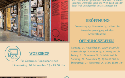 Einladung zur Ausstellung „Wie wohnen“